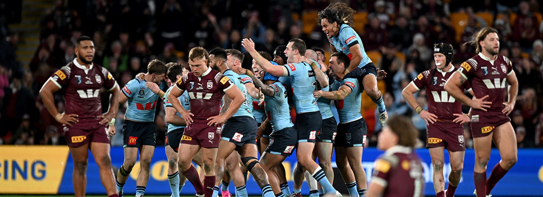 Blues strike late to claim epic State of Origin victory