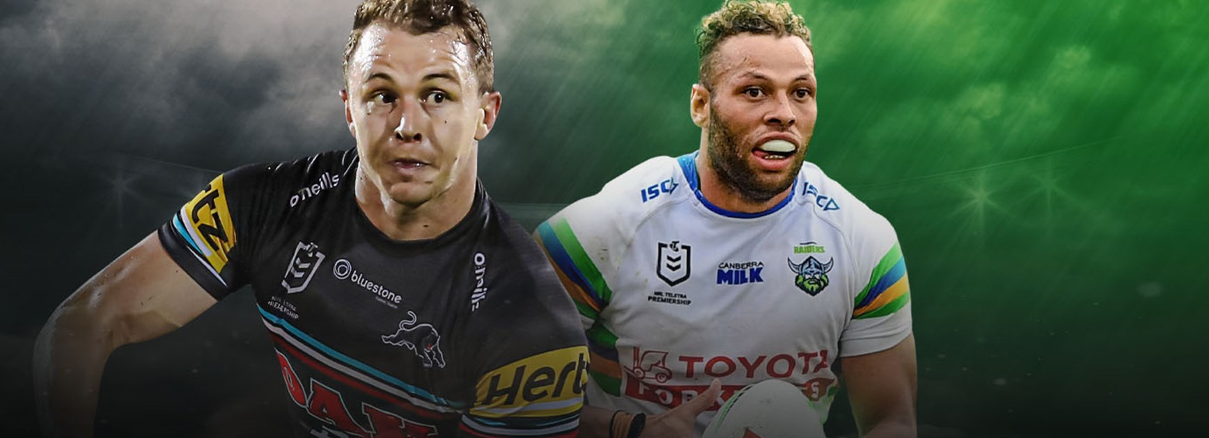 Raiders v Panthers: Fogarty in, Wighton out; Peachey to the bench