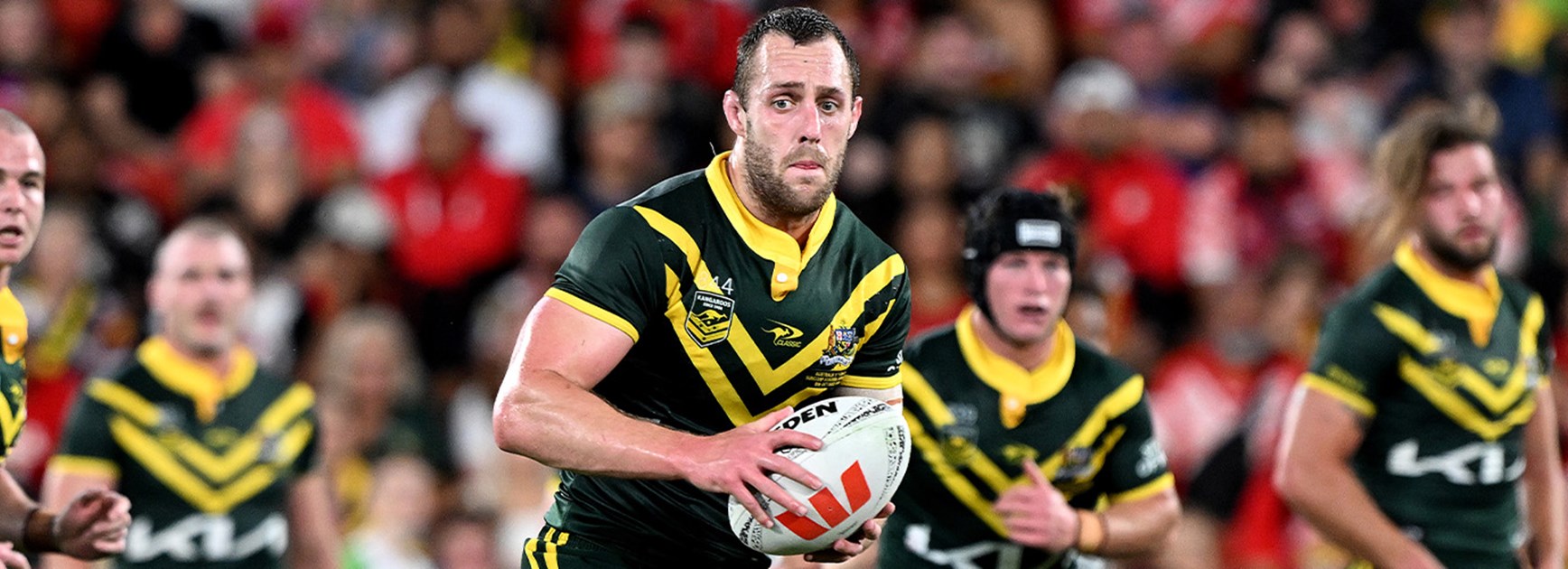 Kangaroos launch new era with tough win over Tonga