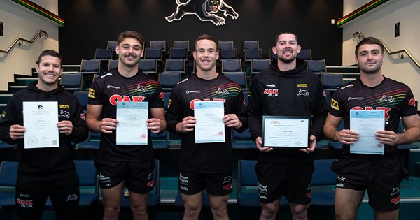 Five Panthers celebrate study accomplishments | Official website of the ...