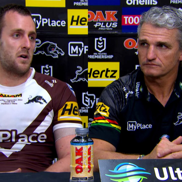 Press Conference: Panthers v Titans