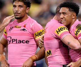 Pink wall: Remarkable defensive resolve gets Panthers home against Cowboys