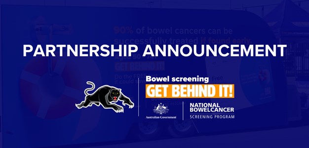 Panthers backs lifesaving bowel cancer program