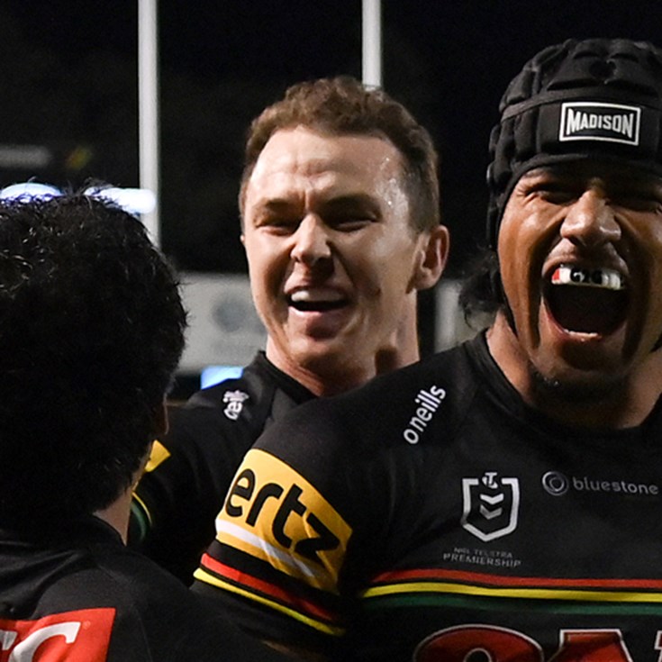 Panthers score hard fought victory over the Rabbitohs