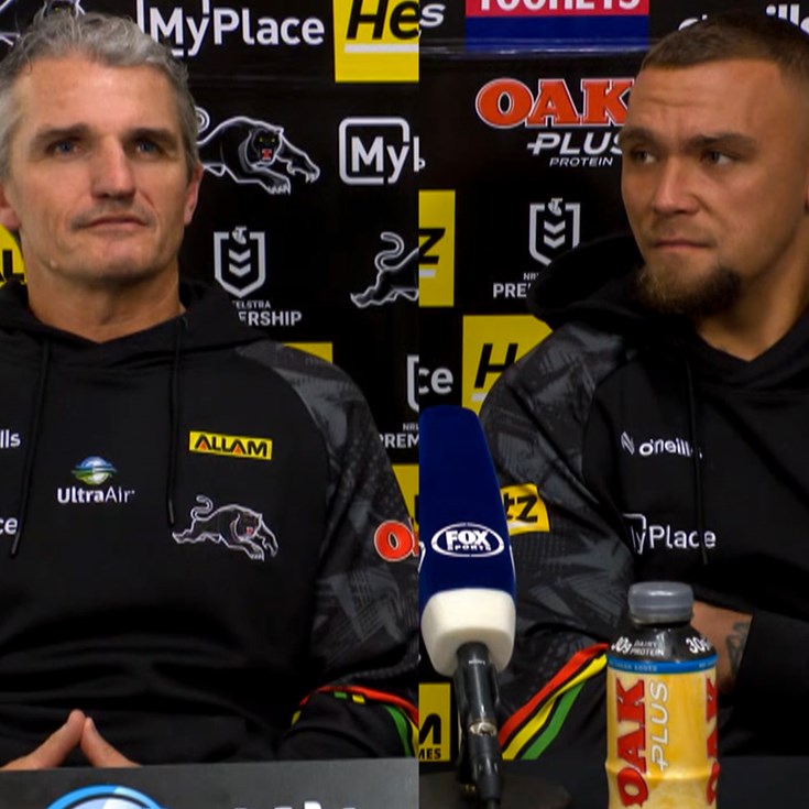 Press Conference: Panthers v Dragons