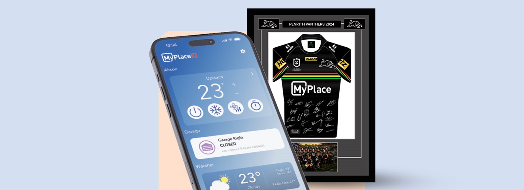 Win a MyPlaceIQ system and framed jersey valued at $6,000