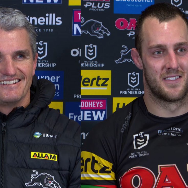 Press Conference: Panthers v Warriors