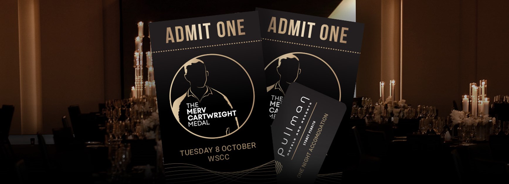 Win tickets to the prestigious Merv Cartwright Medal