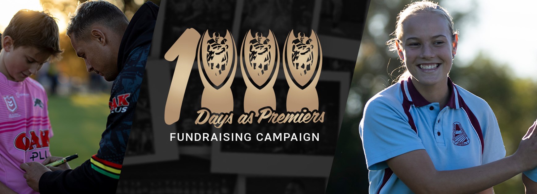 1,000 Days as Premiers donors to complete lap of honour