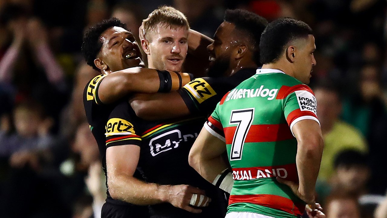 Garner celebrates game 100 with a try | Official website of the Penrith  Panthers