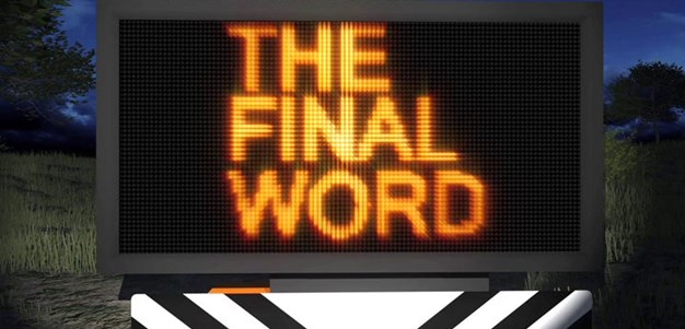 The Final Word: Preliminary Final