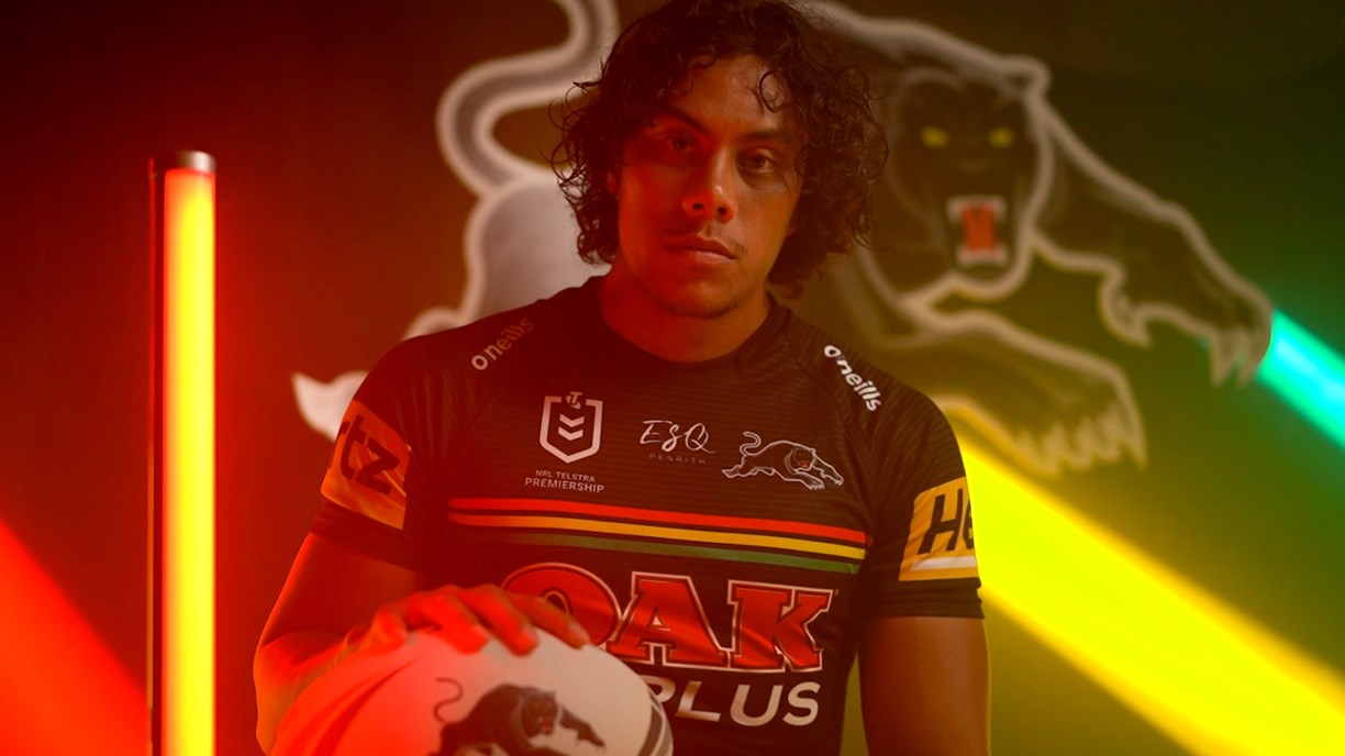 Jersey Presentation: Jarome Luai  Official website of the Penrith