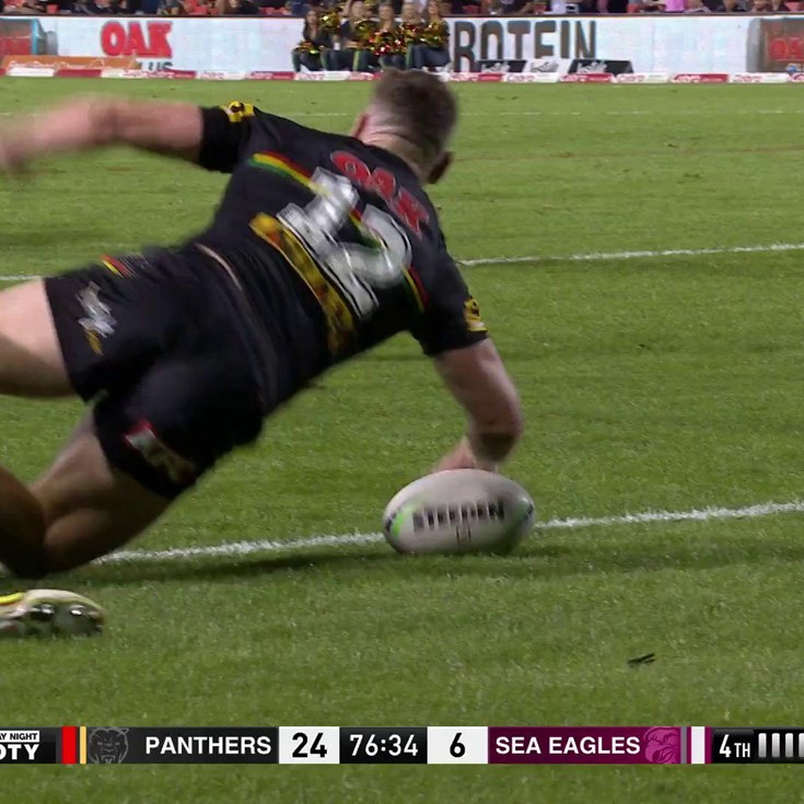 Martin finishes off the Sea Eagles