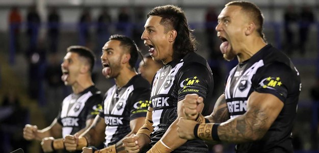 Kiwi haka kicks off their World Cup