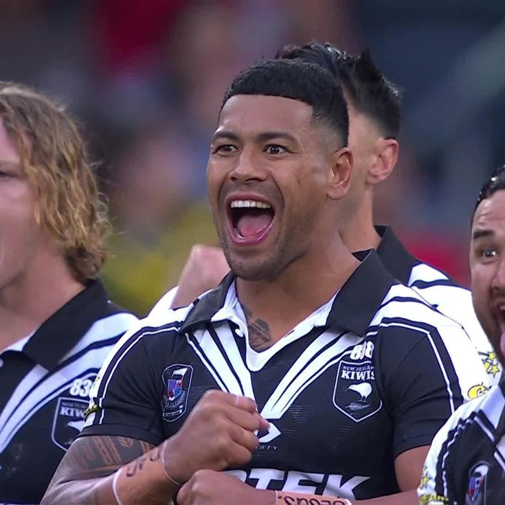 The Kiwis haka