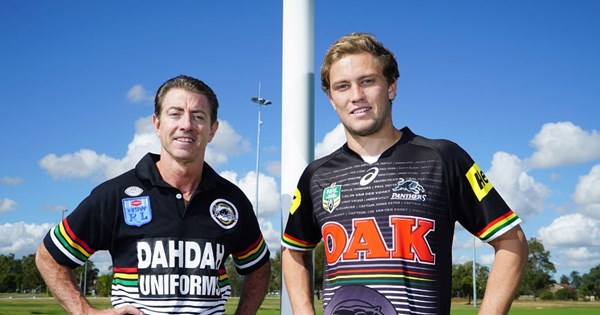 Penrith Panthers 1991 Retro Rugby League Jersey