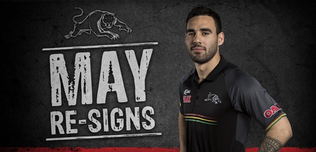 May re-signs with Panthers