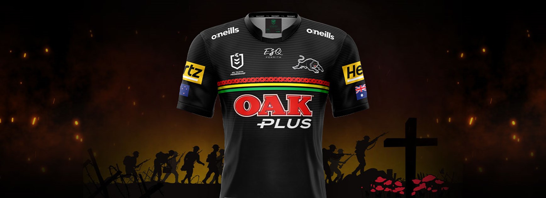 Panthers reveals 2021 ANZAC Jersey