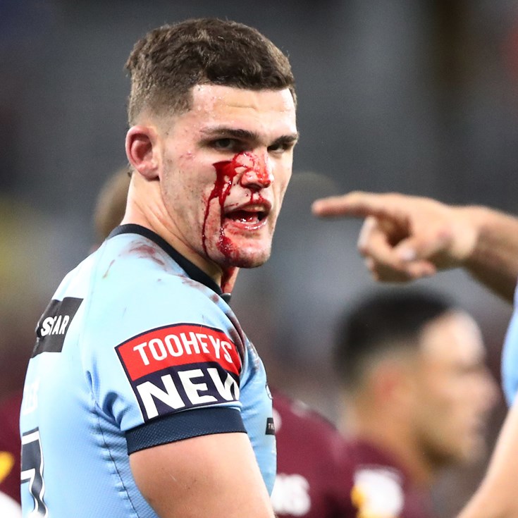 Bloodied Cleary enters Origin folklore