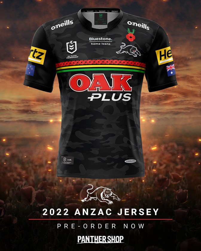Revealed: 2023 Panthers ANZAC Jersey