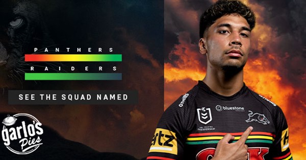 NRL Team List: Raiders v Panthers